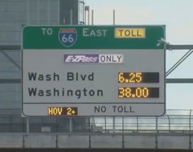 I66 - Toll VDOT 1