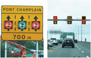 blank out signs vs dynamic message signs canada